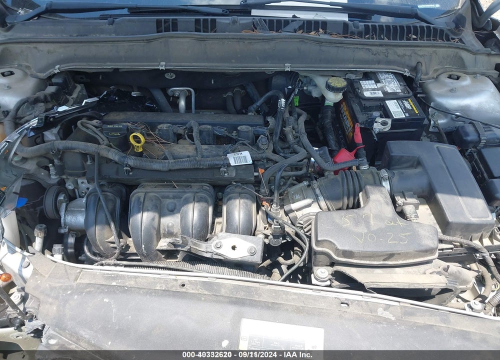 2013 FORD FUSION S VIN: 3FA6P0G75DR244019