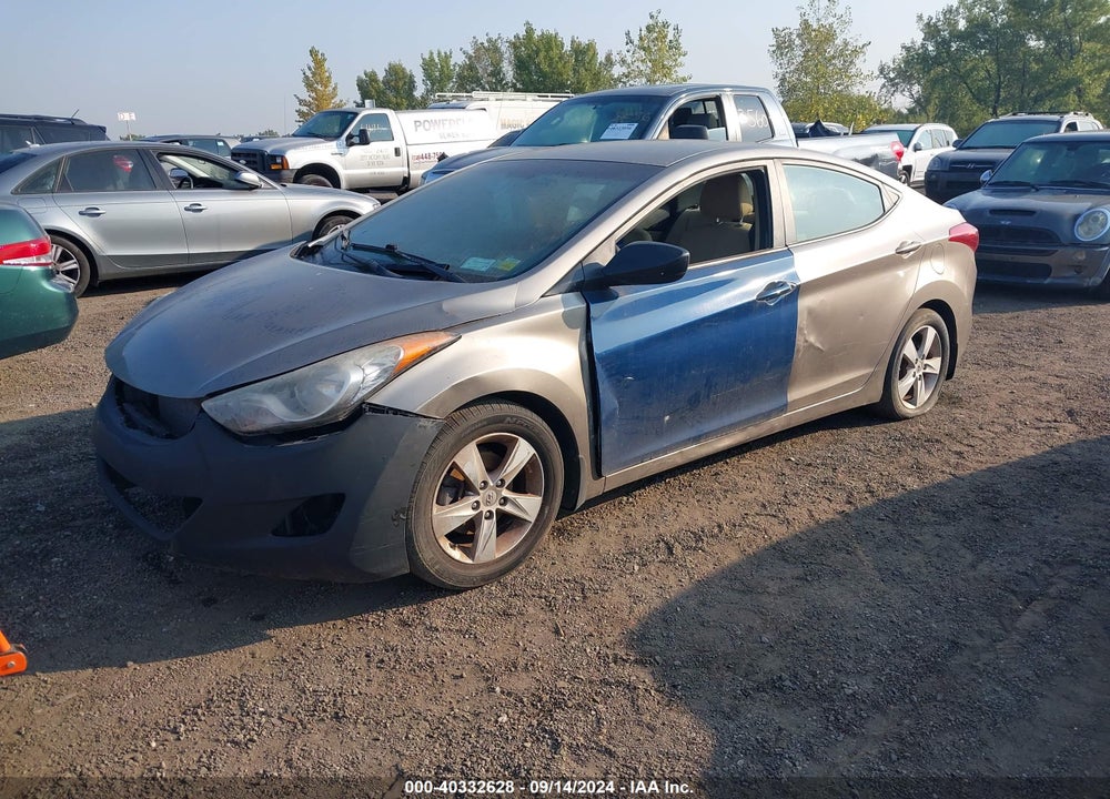 2013 HYUNDAI ELANTRA GLS VIN: 5NPDH4AE5DH330432
