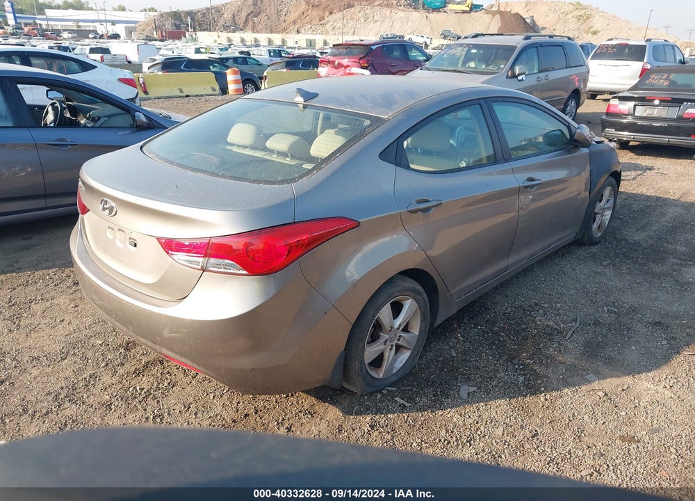 2013 HYUNDAI ELANTRA GLS VIN: 5NPDH4AE5DH330432