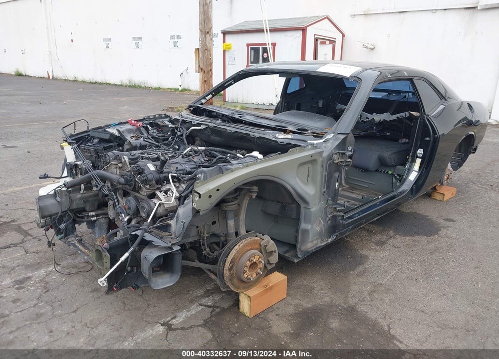 2012 DODGE CHALLENGER SXT VIN: 2C3CDYAG9CH141651