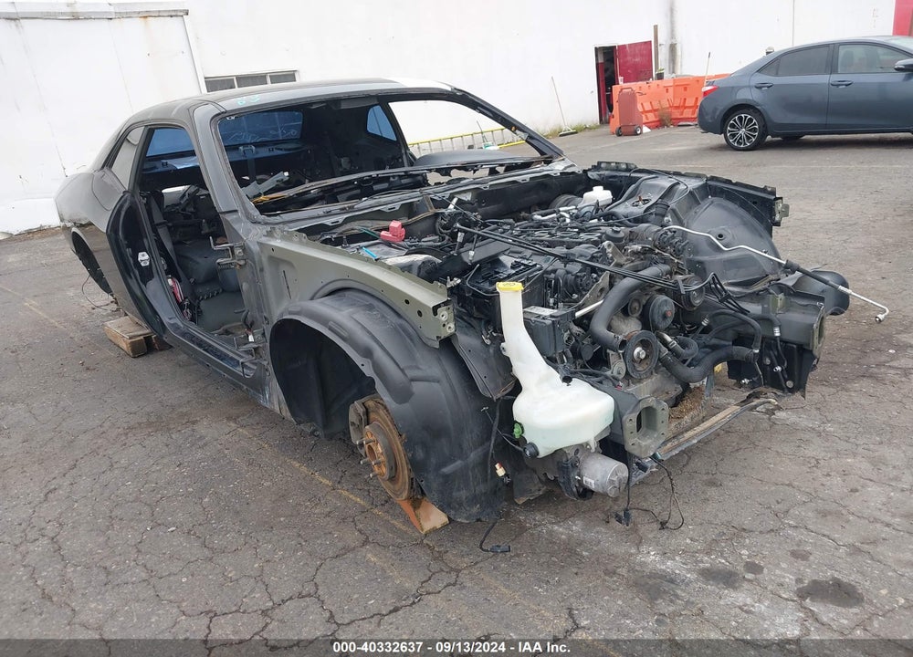 2012 DODGE CHALLENGER SXT VIN: 2C3CDYAG9CH141651