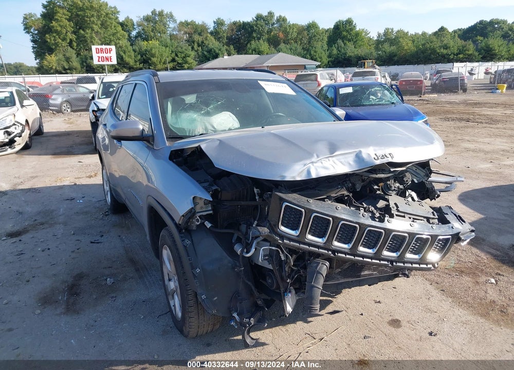 2019 JEEP COMPASS LATITUDE 4X4 VIN: 3C4NJDBB9KT654235