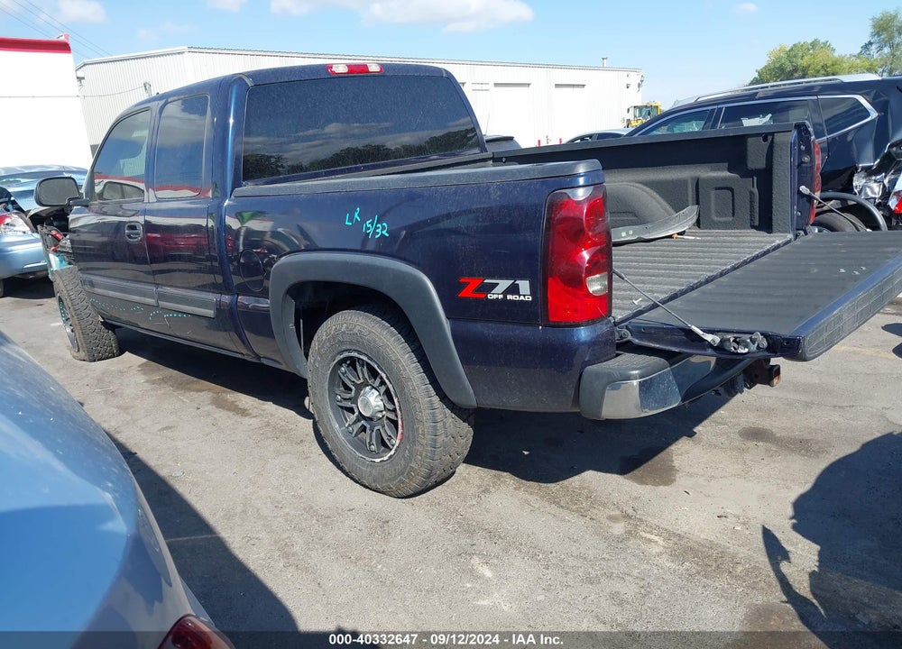 2006 CHEVROLET SILVERADO 1500 LT1 VIN: 1GCEK19T86Z124590