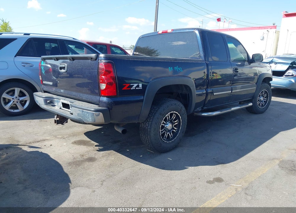 2006 CHEVROLET SILVERADO 1500 LT1 VIN: 1GCEK19T86Z124590