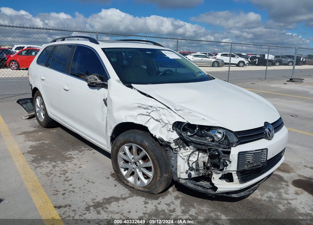2012 VOLKSWAGEN JETTA SPORTWAGEN 2.0L TDI VIN: 3VWML7AJ1CM699498