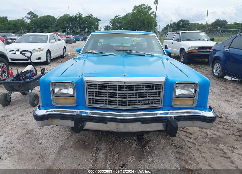 1978 FORD GRANADA VIN: 8W81L157951