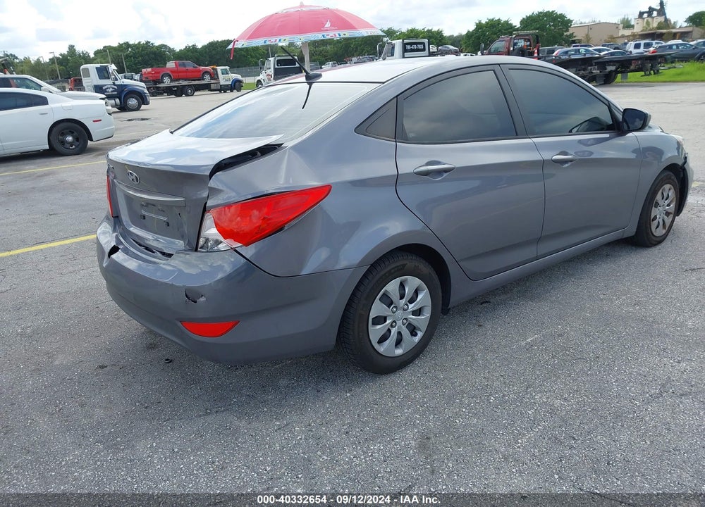 2015 HYUNDAI ACCENT GLS VIN: KMHCT4AE3FU929294