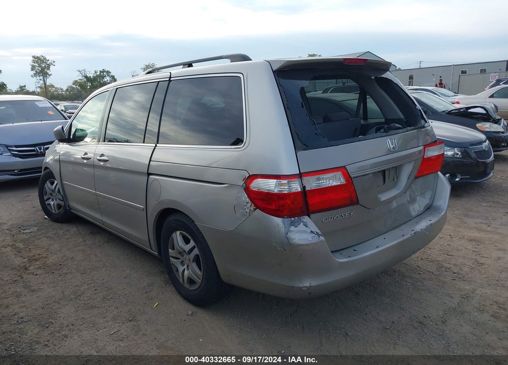 2006 HONDA ODYSSEY EX VIN: 5FNRL38456B435677