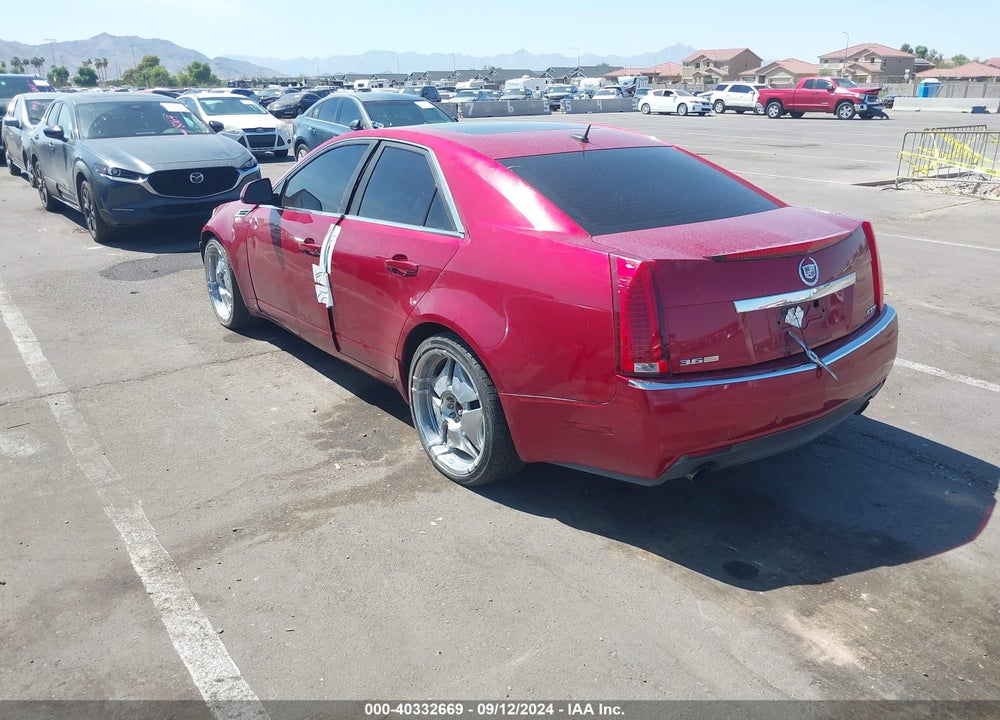 2008 CADILLAC CTS STANDARD VIN: 1G6DV57V680189382
