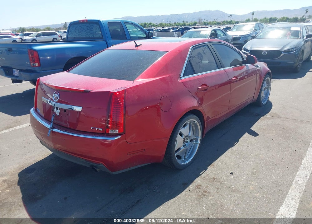 2008 CADILLAC CTS STANDARD VIN: 1G6DV57V680189382