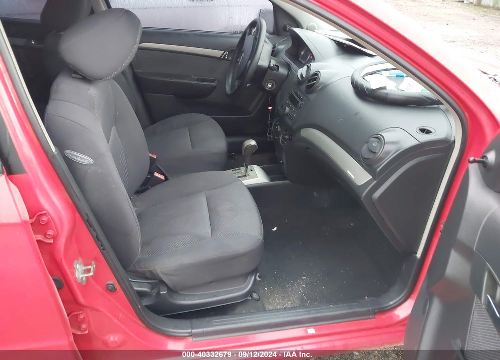 2008 CHEVROLET AVEO LS VIN: KL1TD566X8B124858