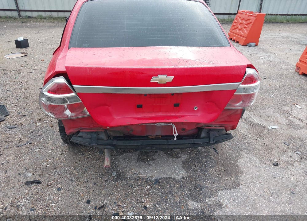 2008 CHEVROLET AVEO LS VIN: KL1TD566X8B124858