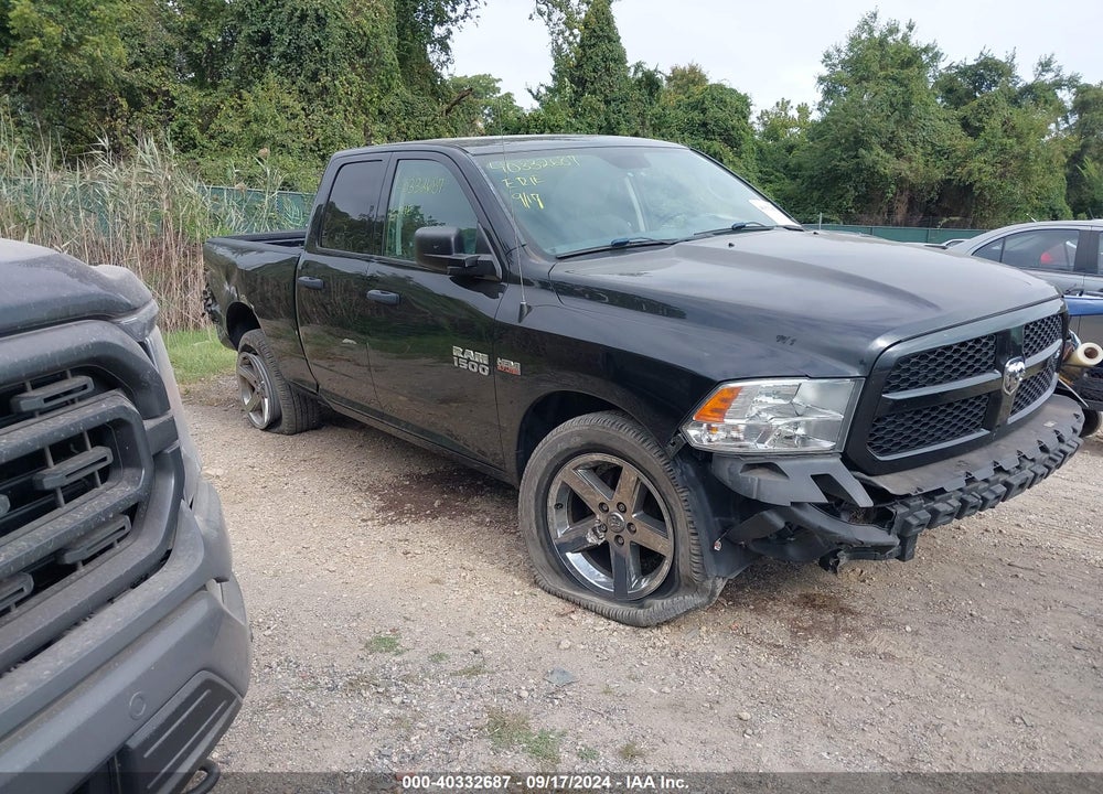 2017 RAM 1500 EXPRESS QUAD CAB 4X4 6'4 BOX VIN: 1C6RR7FTXHS727399