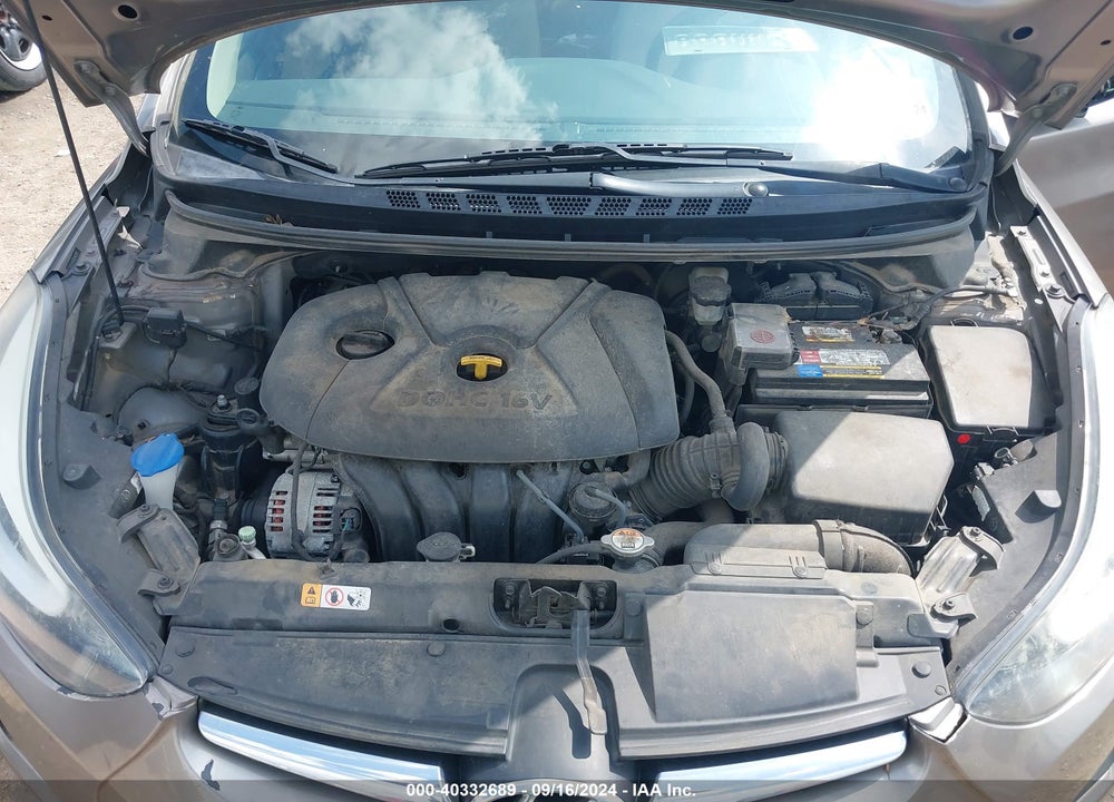 2014 HYUNDAI ELANTRA SE VIN: 5NPDH4AE8EH462957