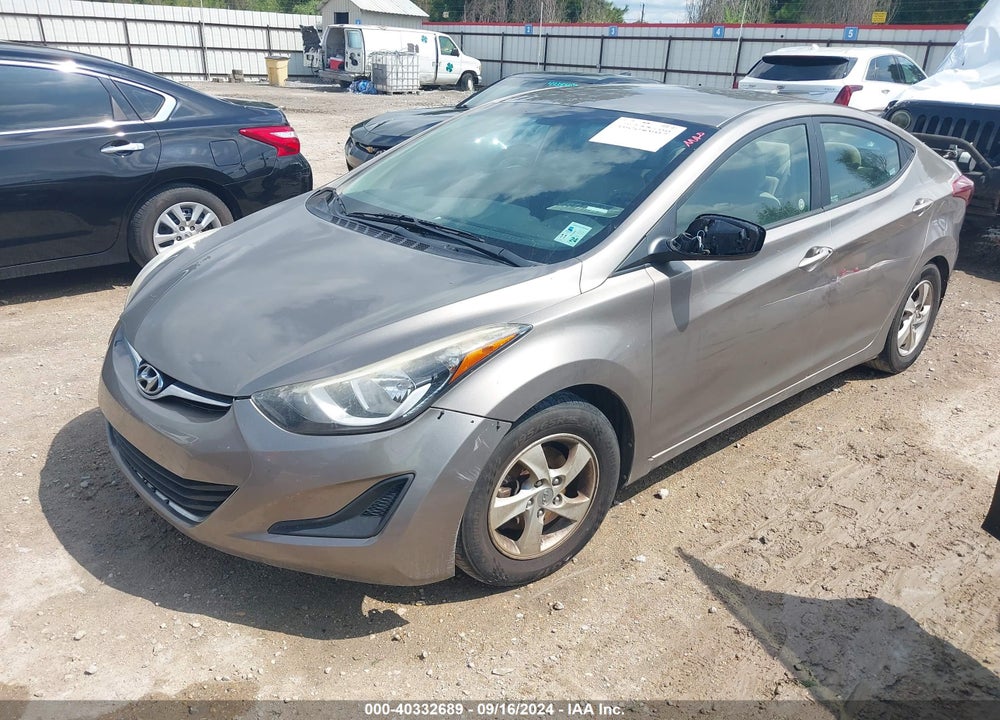 2014 HYUNDAI ELANTRA SE VIN: 5NPDH4AE8EH462957