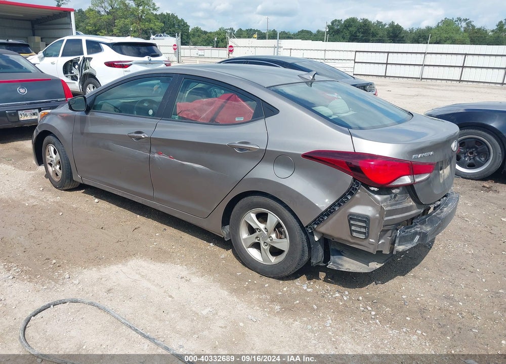 2014 HYUNDAI ELANTRA SE VIN: 5NPDH4AE8EH462957