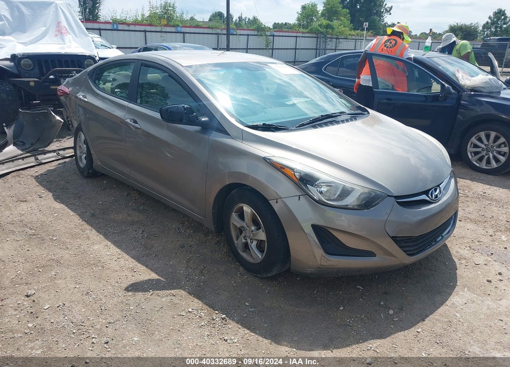 2014 HYUNDAI ELANTRA SE VIN: 5NPDH4AE8EH462957