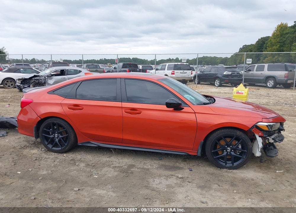 2023 HONDA CIVIC SI SEDAN VIN: 2HGFE1E55PH472322