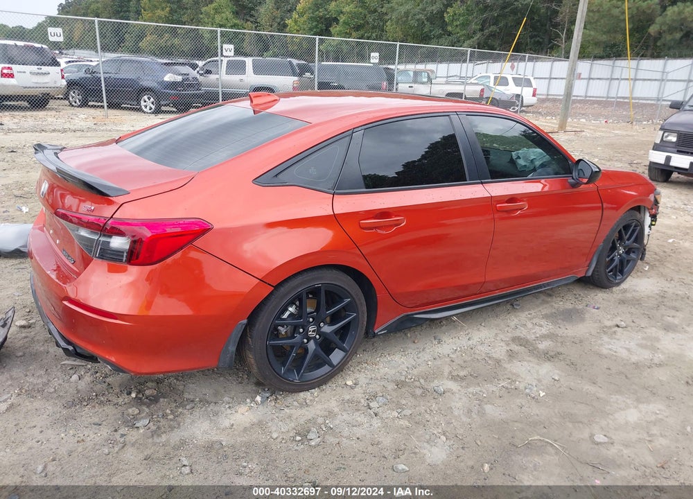 2023 HONDA CIVIC SI SEDAN VIN: 2HGFE1E55PH472322