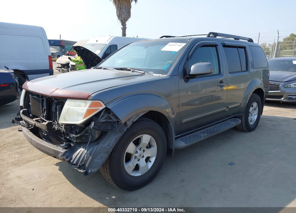 2006 NISSAN PATHFINDER SE VIN: 5N1AR18UX6C676675
