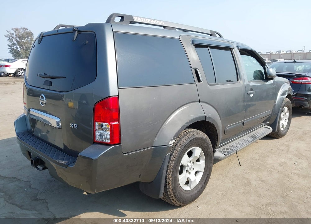 2006 NISSAN PATHFINDER SE VIN: 5N1AR18UX6C676675