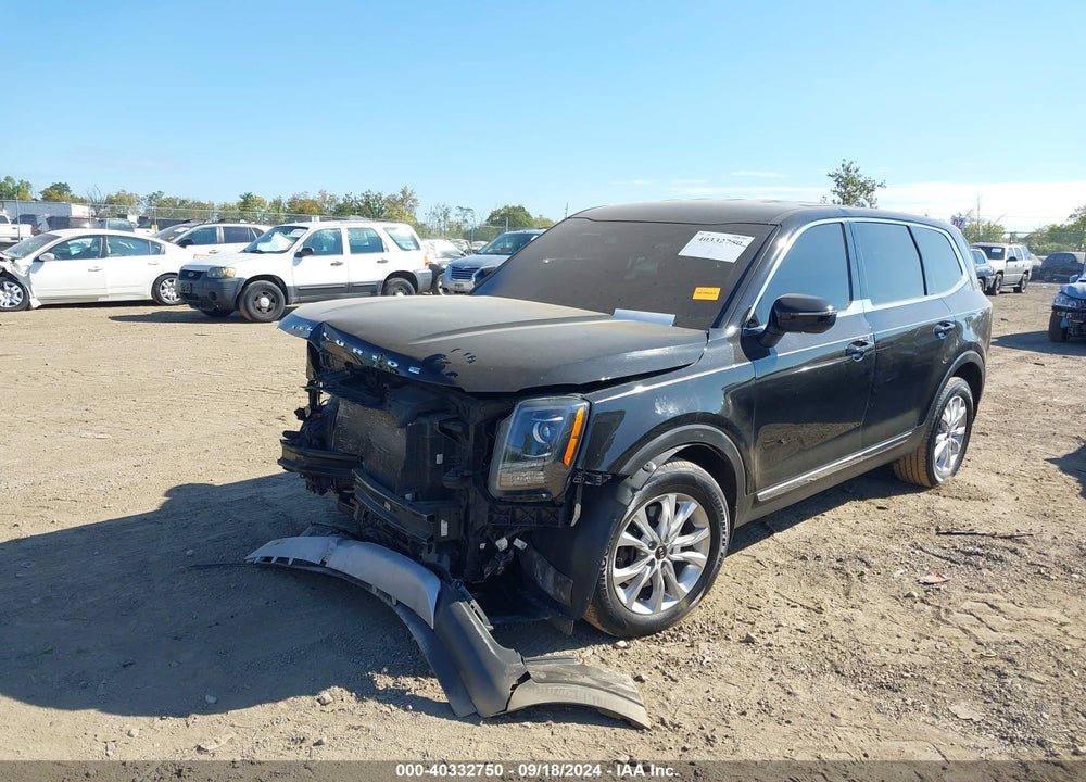 2021 KIA TELLURIDE LX VIN: 5XYP24HC7MG100563