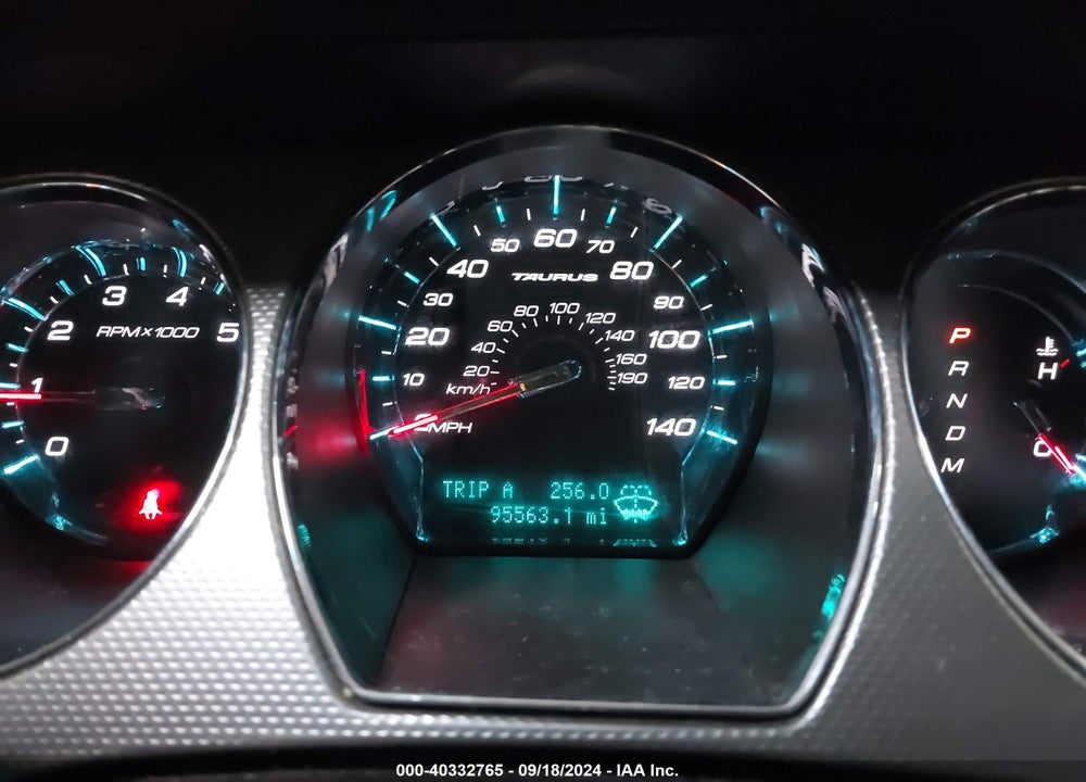 2011 FORD TAURUS SEL VIN: 1FAHP2EW4BG189761