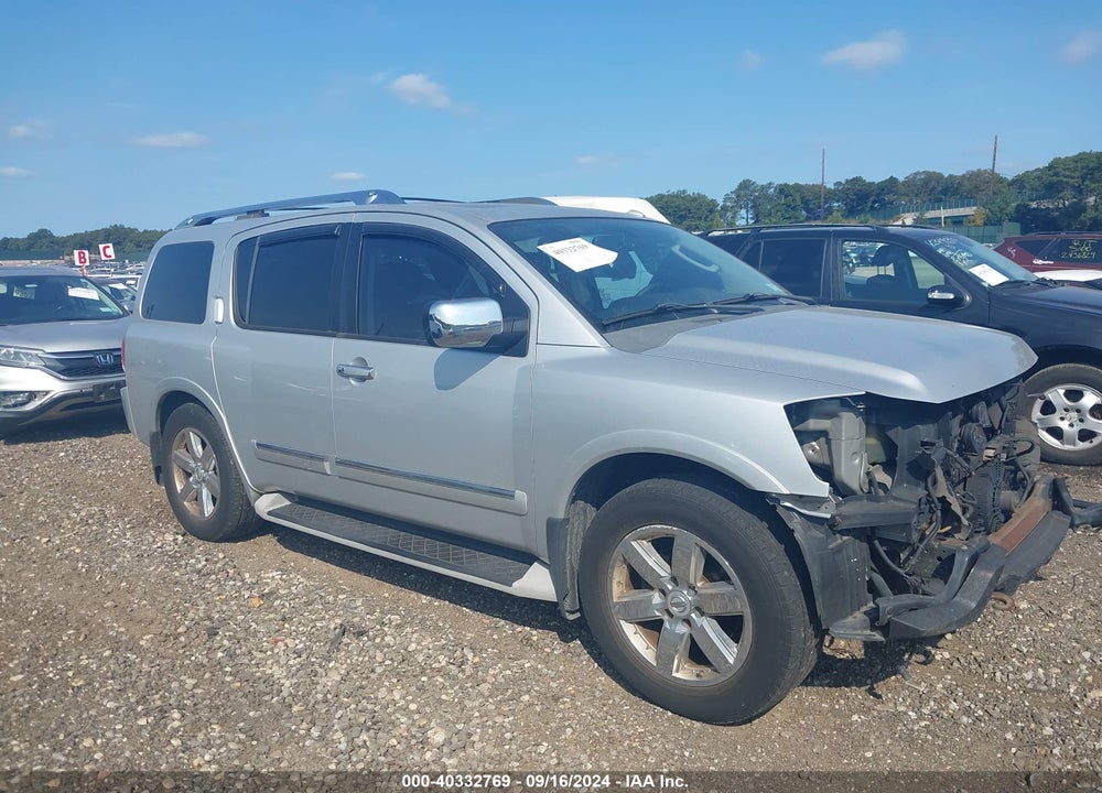 2011 NISSAN ARMADA PLATINUM VIN: 5N1AA0NCXBN620120