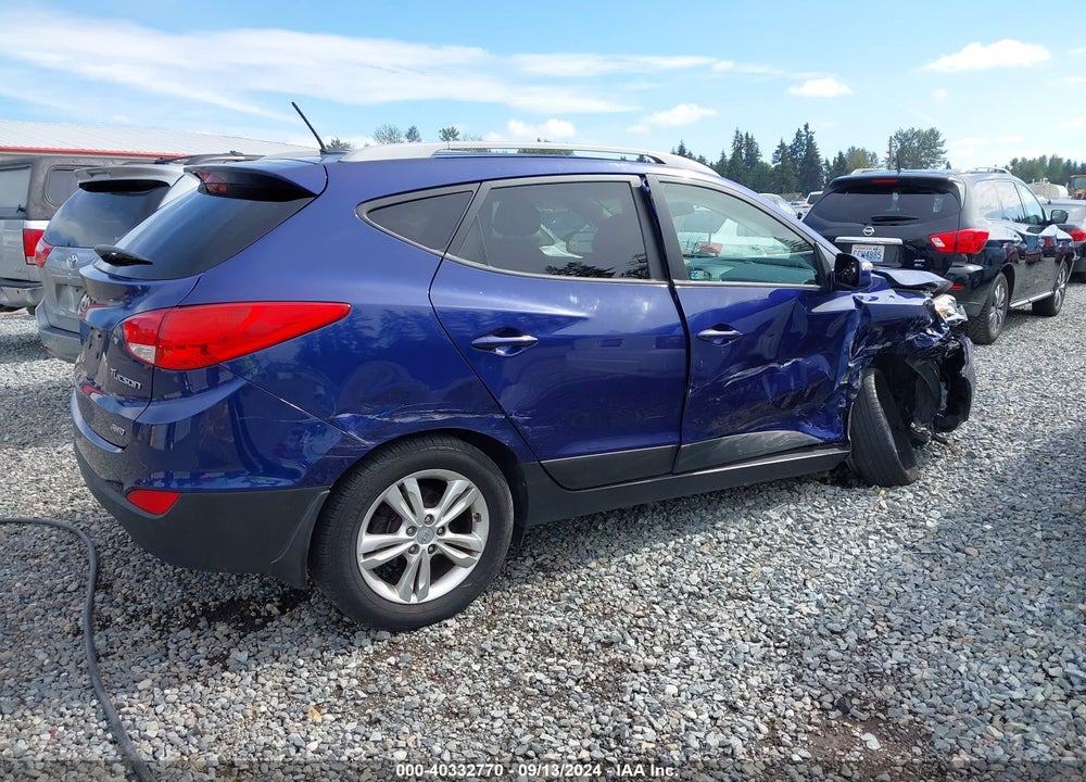 2012 HYUNDAI TUCSON GLS VIN: KM8JUCAC1CU544759