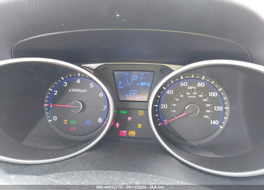 2012 HYUNDAI TUCSON GLS VIN: KM8JUCAC1CU544759