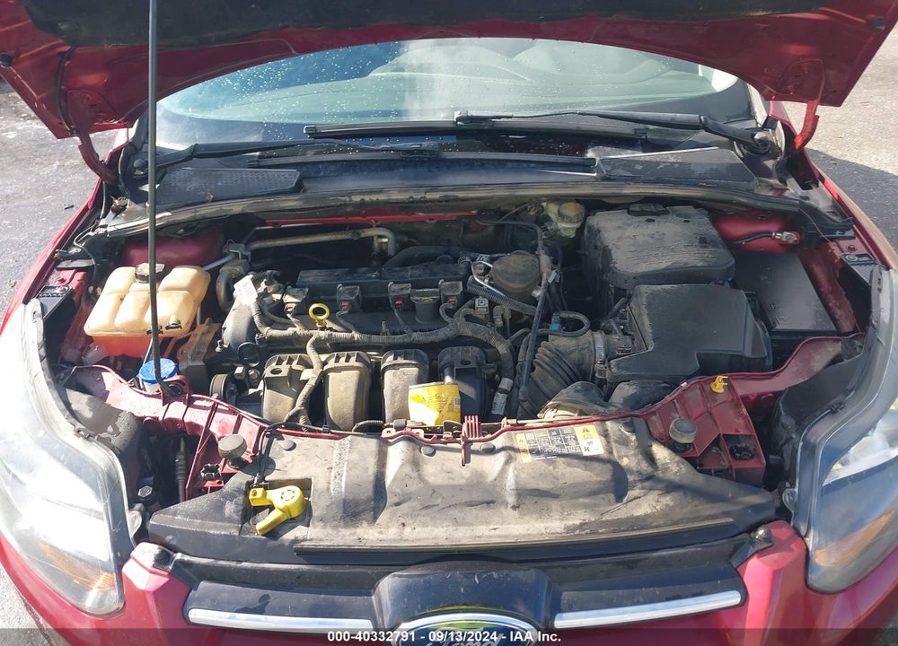 2014 FORD FOCUS TITANIUM VIN: 1FADP3N25EL291695