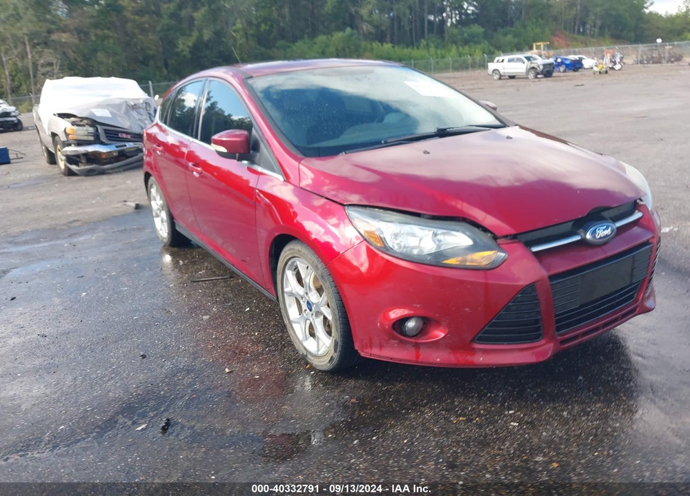 2014 FORD FOCUS TITANIUM VIN: 1FADP3N25EL291695