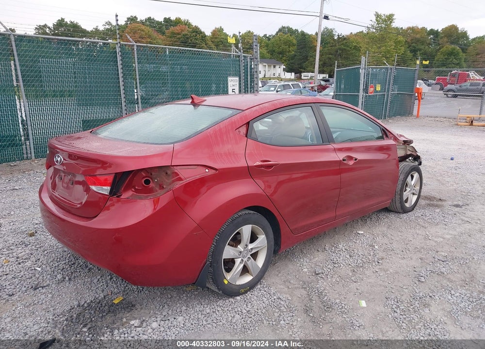 2012 HYUNDAI ELANTRA GLS (ULSAN PLANT) VIN: KMHDH4AE3CU351828