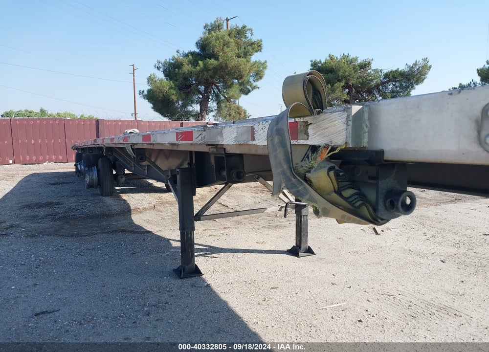 2024 UTILITY TRAILER MFG FLATBED TRAILER VIN: 1UYFS2533R5012910