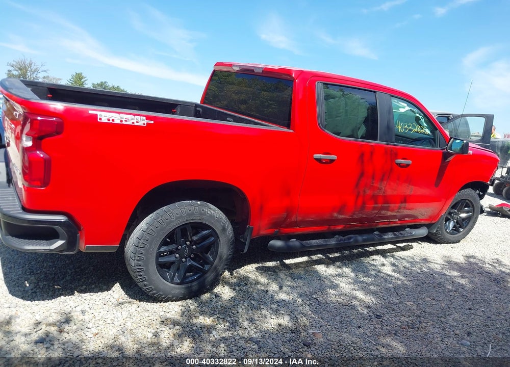 2020 CHEVROLET SILVERADO 1500 4WD SHORT BED CUSTOM TRAIL BOSS VIN: 3GCPYCEF6LG169316