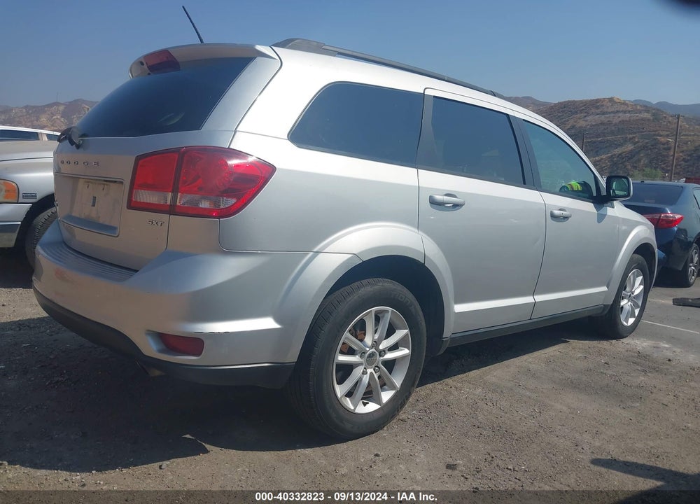 2014 DODGE JOURNEY SXT VIN: 3C4PDCBG8ET127846