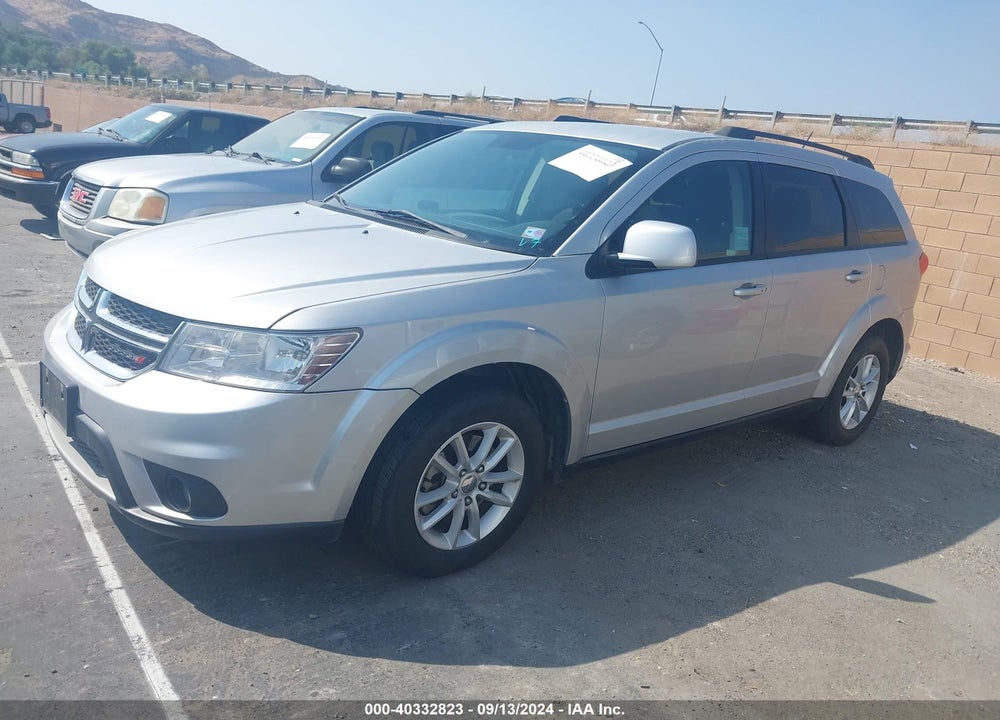 2014 DODGE JOURNEY SXT VIN: 3C4PDCBG8ET127846