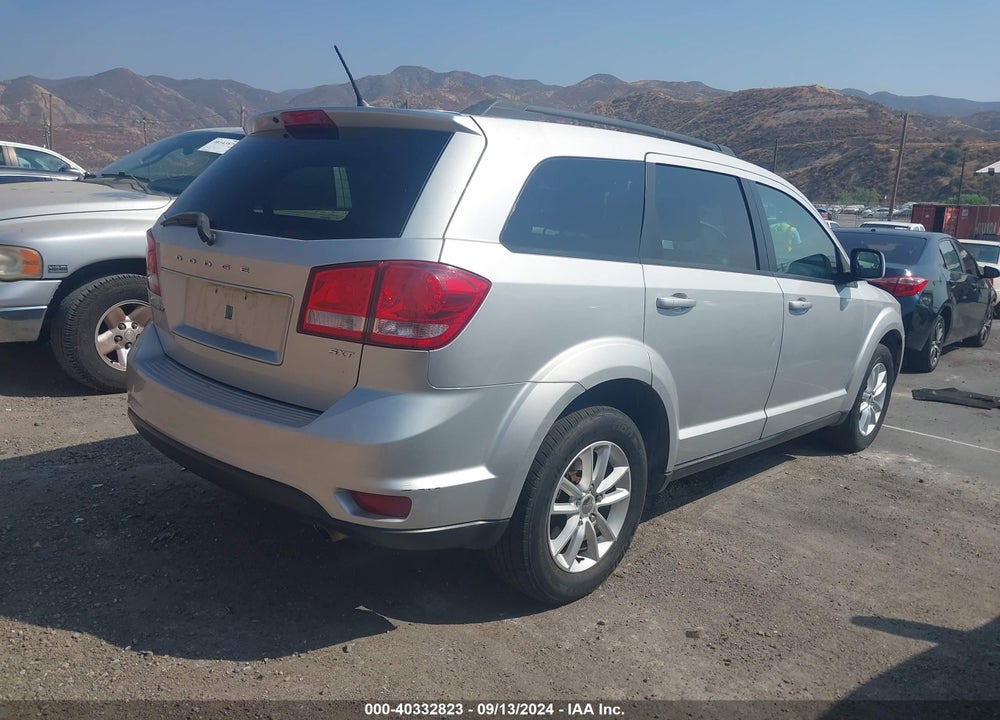 2014 DODGE JOURNEY SXT VIN: 3C4PDCBG8ET127846