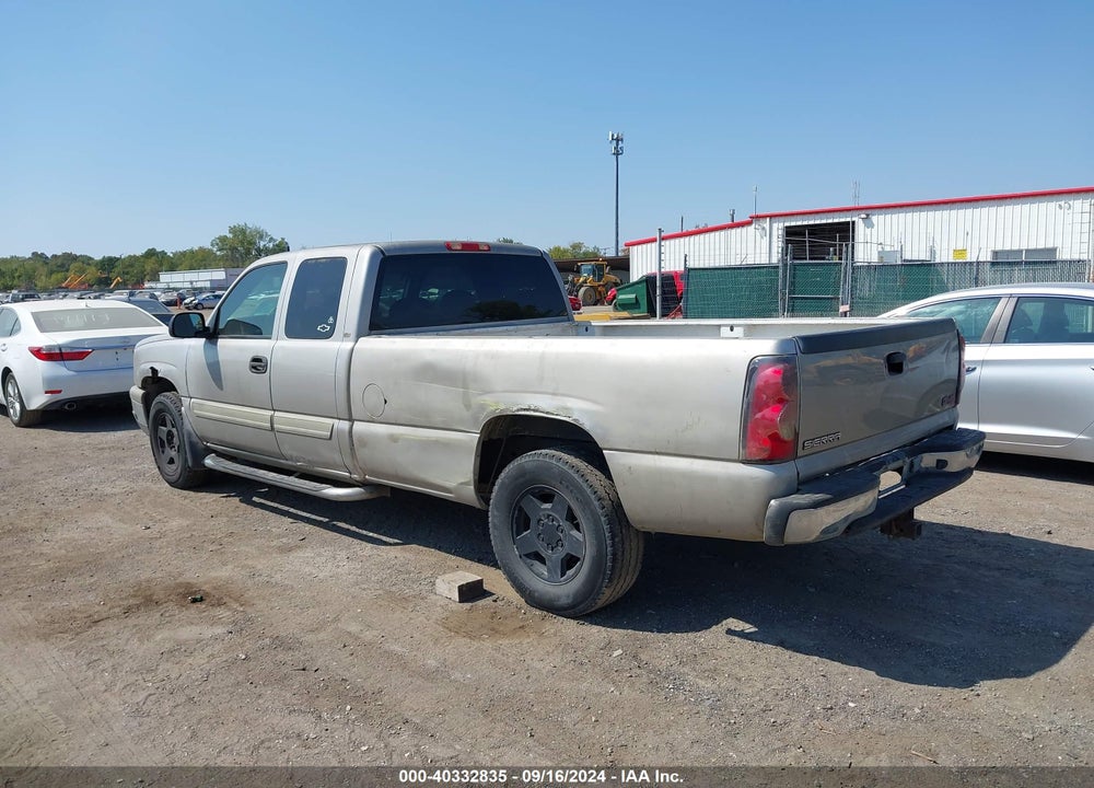 2006 CHEVROLET SILVERADO 1500 LT2 VIN: 1GCEK19T46E103145