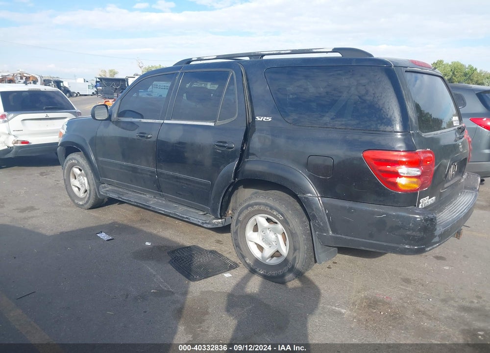 2002 TOYOTA SEQUOIA SR5 VIN: 5TDZT34A42S082186