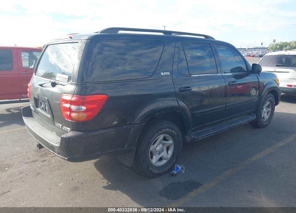 2002 TOYOTA SEQUOIA SR5 VIN: 5TDZT34A42S082186