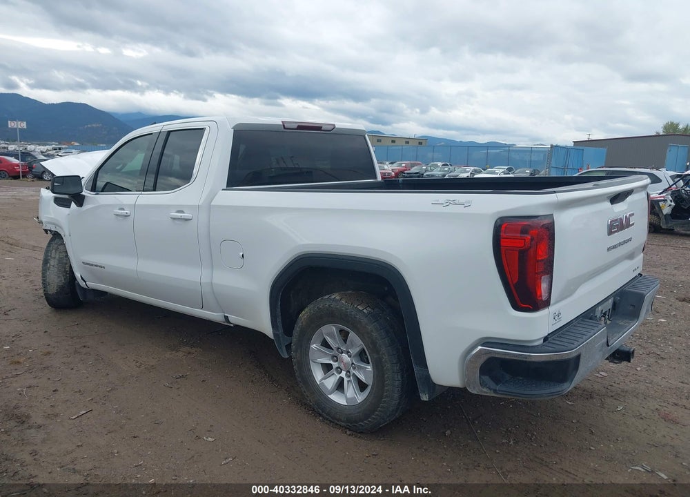 2021 GMC SIERRA 1500 4WD DOUBLE CAB STANDARD BOX SLE VIN: 1GTR9BEK8MZ184639