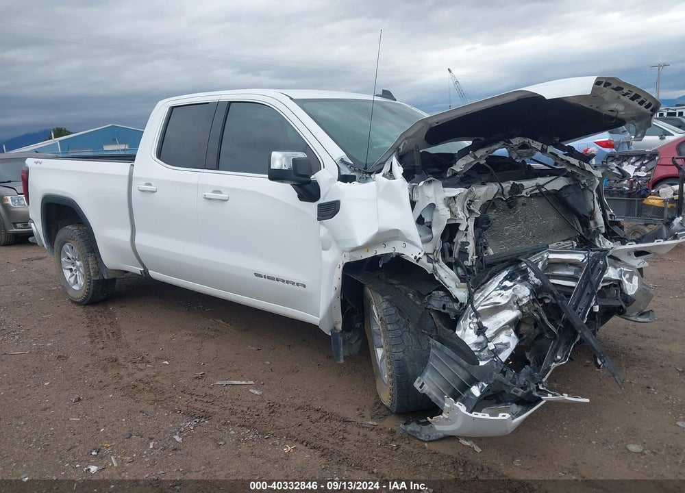 2021 GMC SIERRA 1500 4WD DOUBLE CAB STANDARD BOX SLE VIN: 1GTR9BEK8MZ184639