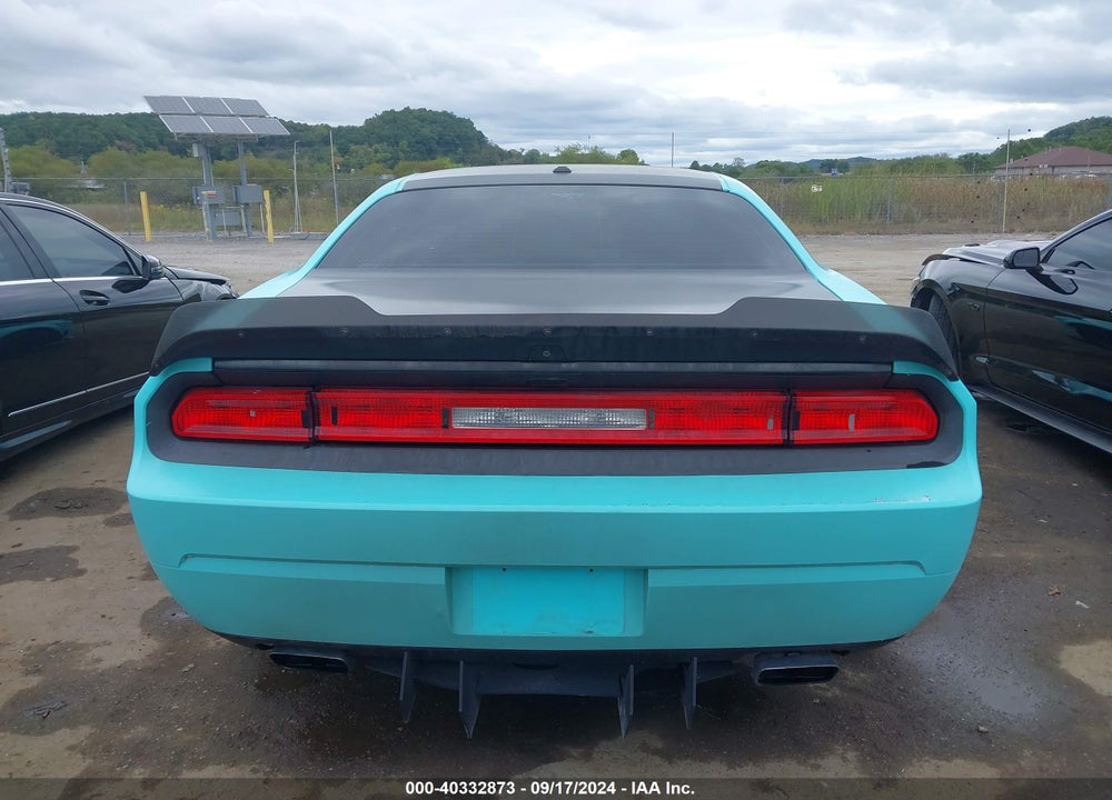 2012 DODGE CHALLENGER R/T VIN: 2C3CDYBT3CH106356