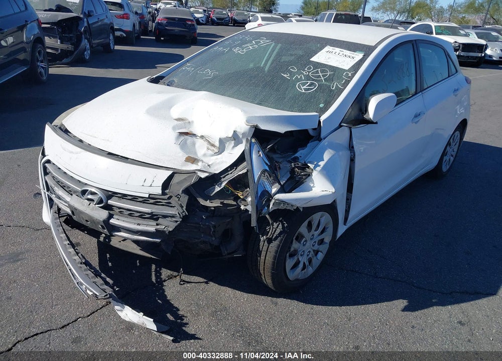 2016 HYUNDAI ELANTRA GT VIN: KMHD35LH0GU327505