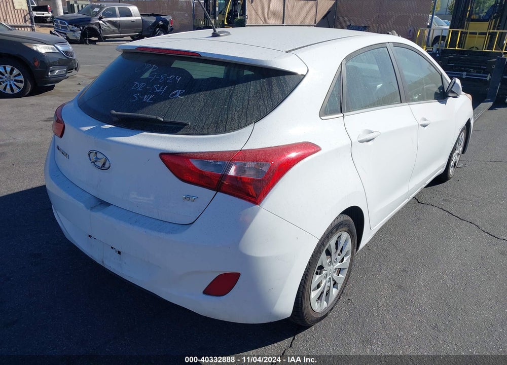 2016 HYUNDAI ELANTRA GT VIN: KMHD35LH0GU327505