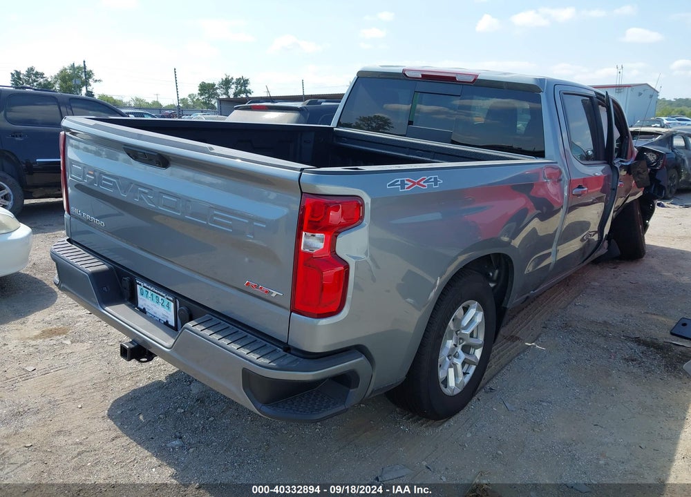 2024 CHEVROLET SILVERADO 1500 4WD STANDARD BED RST VIN: 3GCUDEED1RG278073