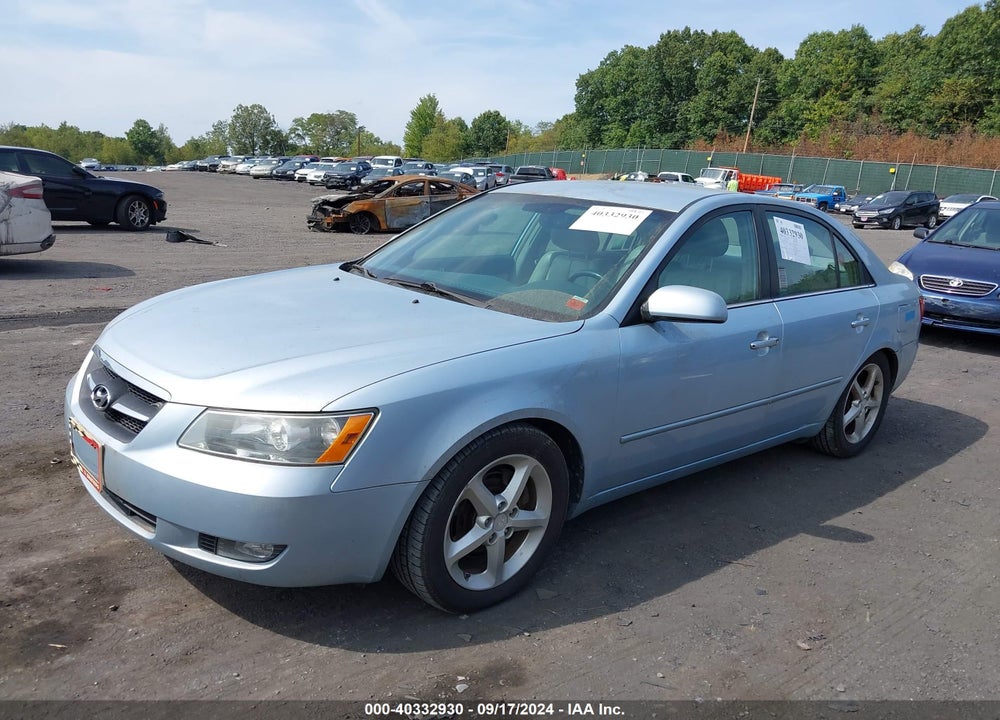 2007 HYUNDAI SONATA LIMITED/SE V6 VIN: 5NPEU46F77H293311