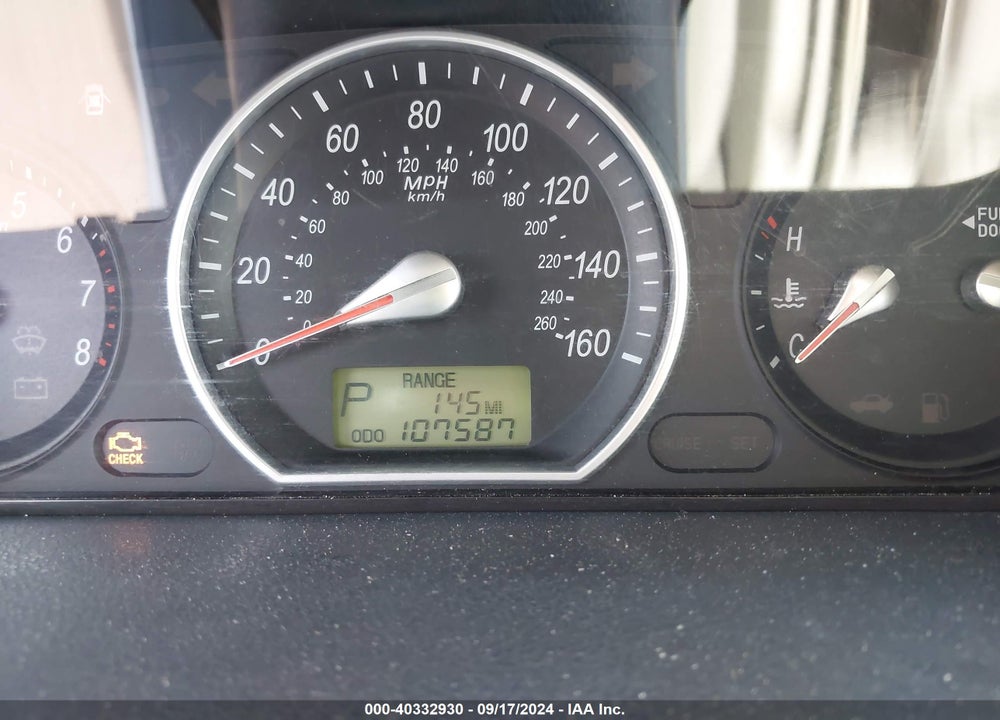2007 HYUNDAI SONATA LIMITED/SE V6 VIN: 5NPEU46F77H293311