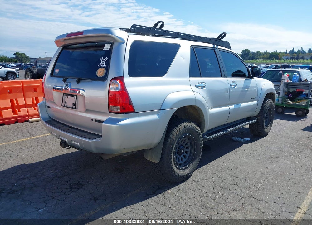 2006 TOYOTA 4RUNNER SR5 V6 VIN: JTEBU14RX68056688
